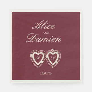 Altes Geld Elegantes Cocktailserviett Serviette