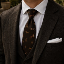 Altes Geld Reitender Fuchsjagd Herringbone Tweed