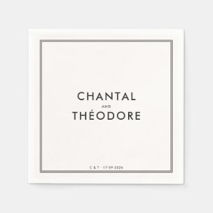 Altes Geld   Ruhiger Luxus   hochzeit Serviette