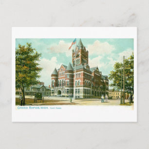Altes Gerichtsgebäude, Grand Rapids, Michigan Postkarte