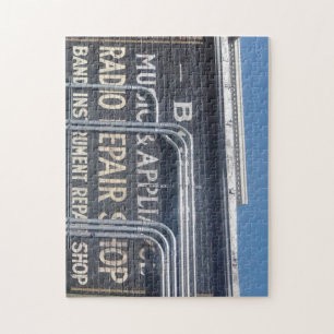 altes Geschäftszeichen Puzzle