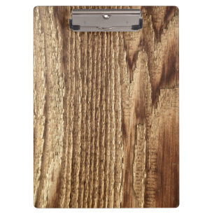 Altes getragenes hölzernes Cipboard Klemmbrett