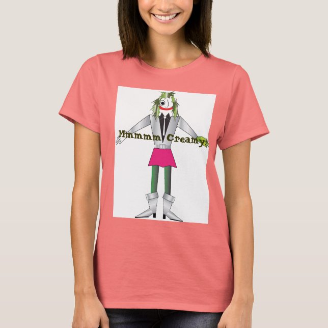 Altes Greg, Mmmmm Creamy!! T-Shirt (Vorderseite)