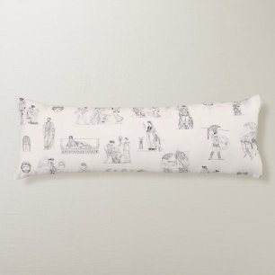 Altes Griechenland Klassisches griechisches Geschi Seitenschläferkissen