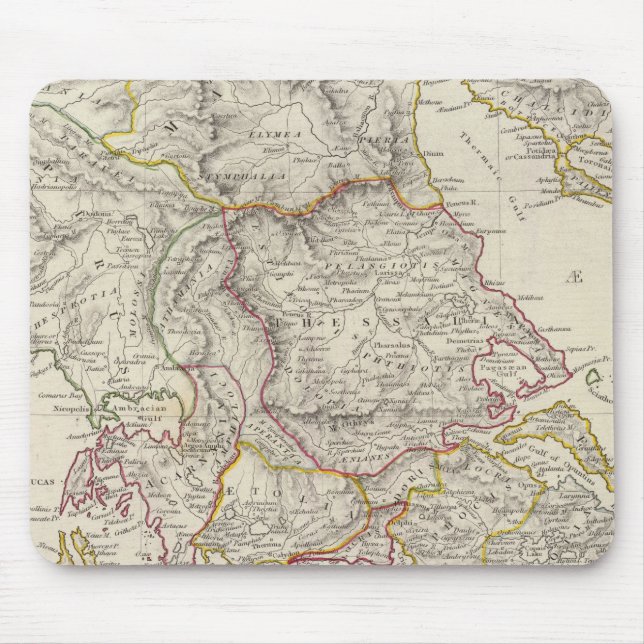 Altes Griechenland, Norden Mousepad (Vorne)