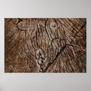 Altes grunge dunkeltextiler Holzboden, Die su Poster