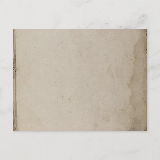 Altes grungy-festes Kraftpapier Postkarte (Vorderseite)