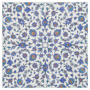 Altes handgemachtes blaues türkisches stoff