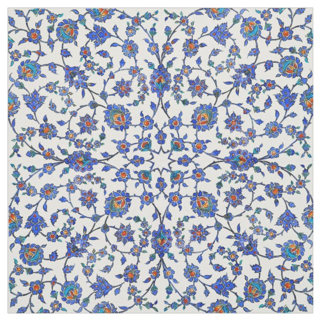 Altes handgemachtes blaues türkisches stoff (Muster)