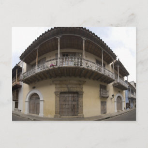 Altes Haus in Cartagena Postkarte