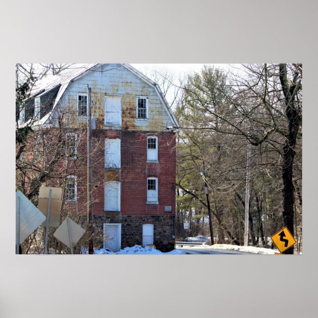 Altes Haus Poster (Vorne)