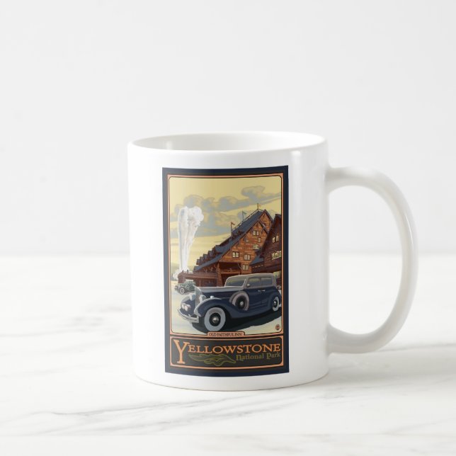 Altes Haus - Yellowstone Nat'l Park Tasse