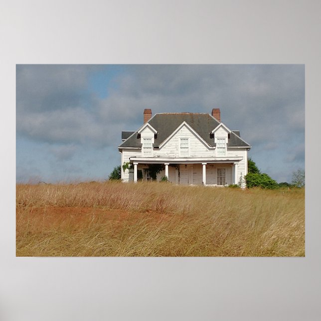 Altes historisches Zuhause Poster (Vorne)