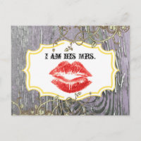 Altes Holz Land Chic Wirblen Wein Ich bin seine Fr