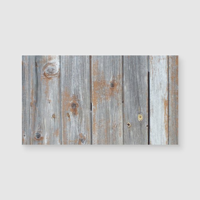 altes Holz Magnetkarte (Vorderseite)