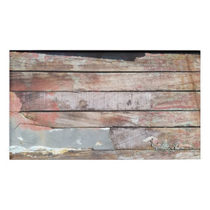 Altes Holz rustikale Bootsplatte aus Holz Namenschild