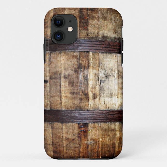 Altes Holzfass Case-Mate iPhone Hülle (Rückseite)