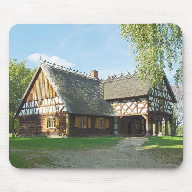 Altes Holzhaus - Mousepad (Vorne)