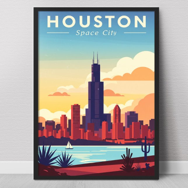 Altes Houston Poster (Von Creator hochgeladen)