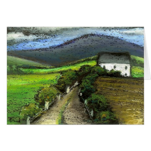 Altes irisches Bauernhaus (Vorderseite (Horizontal))