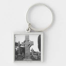 Altes Irland Hochkreuz Schlüsselanhänger