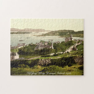 Altes Irland, Killybegs Dorf, Donegal 1900 Puzzle