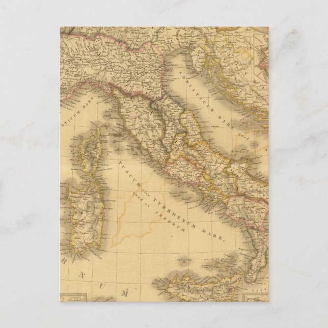 Altes Italien 2 Postkarte (Vorderseite)