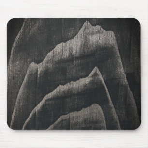 Altes japanisches Holzkörnmuster Mousepad