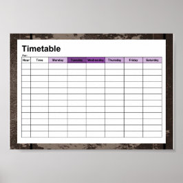 Altes Japanisches Symbol Poster