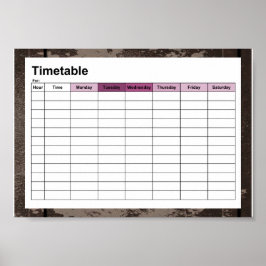 Altes Japanisches Symbol Poster