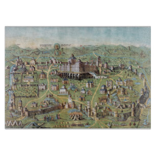 ALTES JERUSALEM SCHNEIDEBRETT