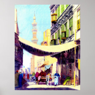 Altes Kairo #2 - Plakat