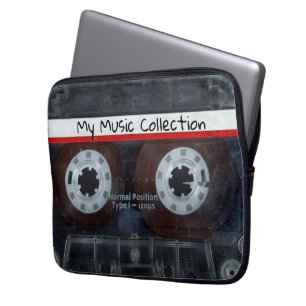 Altes Kassettenband Laptopschutzhülle