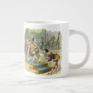 Altes Kinderreim-Gedicht-Lied "Old King Cole" Jumbo-Tasse