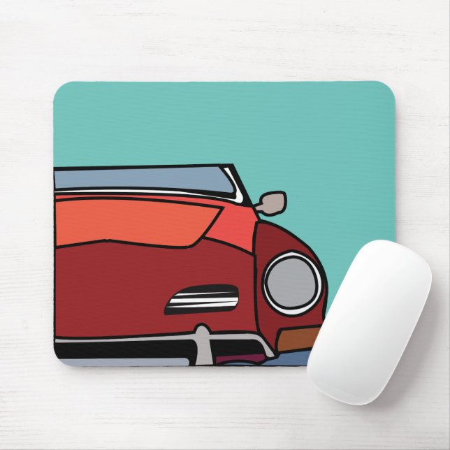 Altes klassisches Vintage-Auto Mousepad (Mit Mouse)