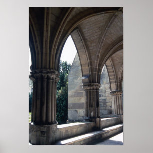 Altes Kloster-Poster-Papier (Matte) Poster