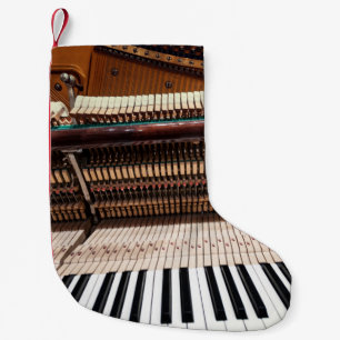 Altes Konzertpiano Foto Kleiner Weihnachtsstrumpf