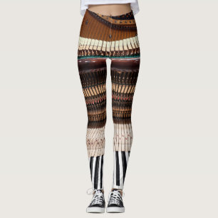 Altes Konzertpiano Foto Leggings