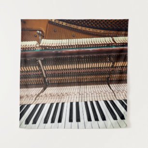 Altes Konzertpiano Foto Wandteppich