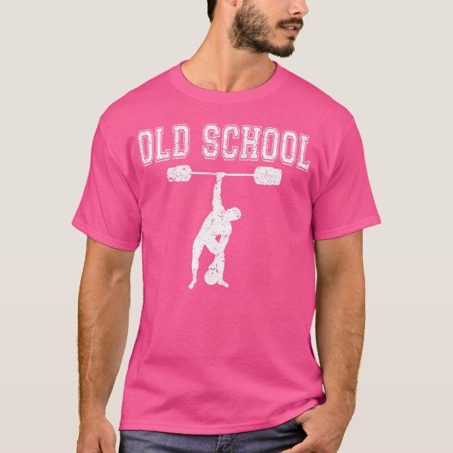 Altes Krafttraining T-Shirt (Vorderseite)
