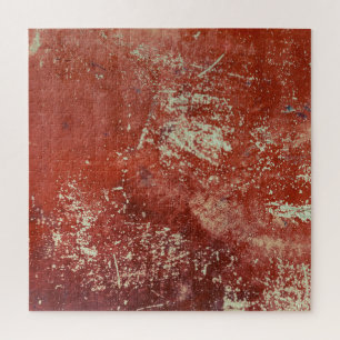 Altes Kupfer: Lebhafte Metallstruktur. Puzzle