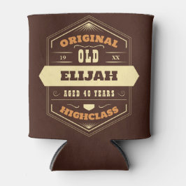 altes Label Dosenkühler