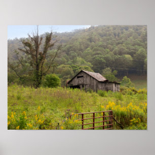 Altes Land Barn Foto Poster