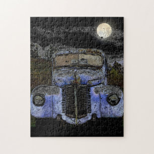 Altes Lastwagen-Puzzle Puzzle