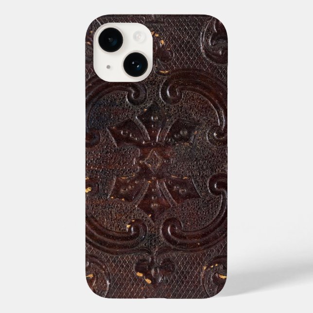 Altes Ledernes Buch des Falln Case-Mate iPhone Hülle (Rückseite)