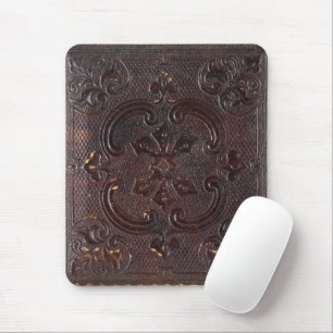 Altes Ledernes Buch des Falln Mousepad