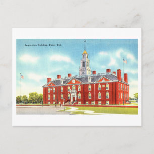 Altes Legislaturgebäude in Dover, Delaware, Postkarte