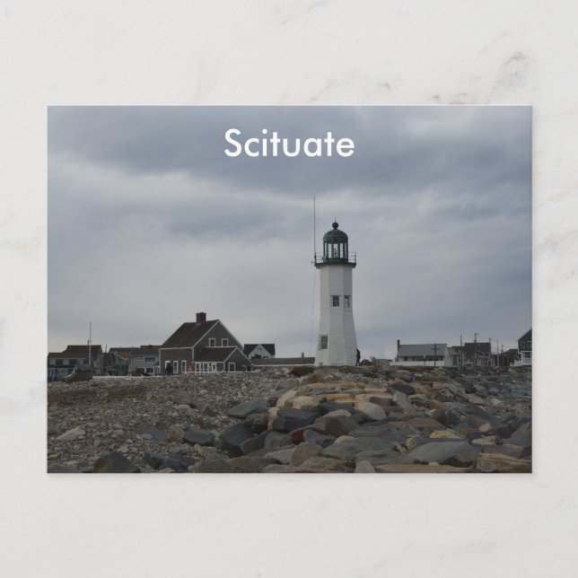 Altes Leuchtturm Postkarte (Vorderseite)