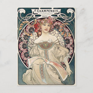 Altes Magazin-Cover Postkarte
