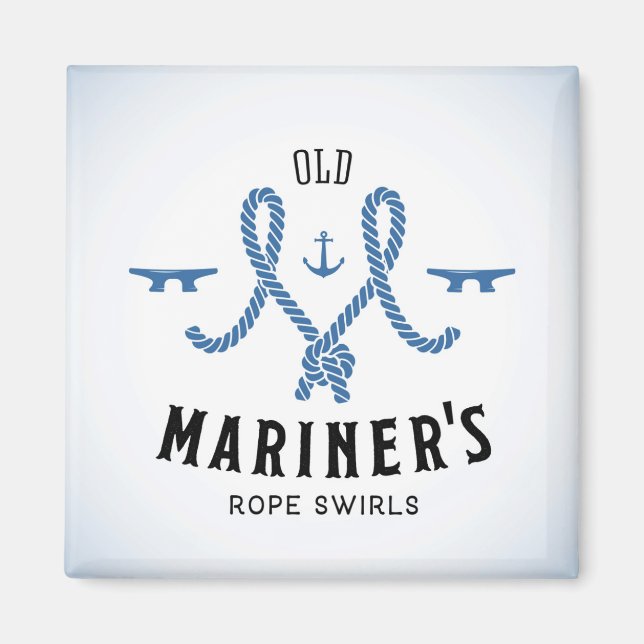 Altes Mariner-Plakat Magnet (Vorne)